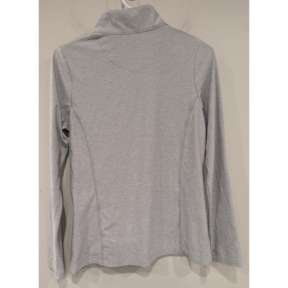 Magnolia Lane Masters Tech Grey Quarter Zip Pullover Size Small - Picture 3 of 5